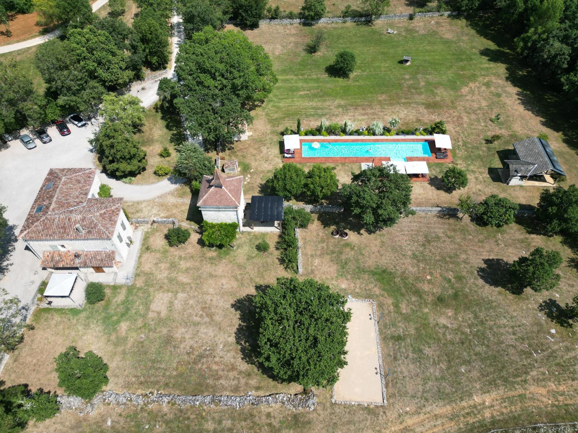 Villa Domaine de Fangal à Septfonds Extérieur photo