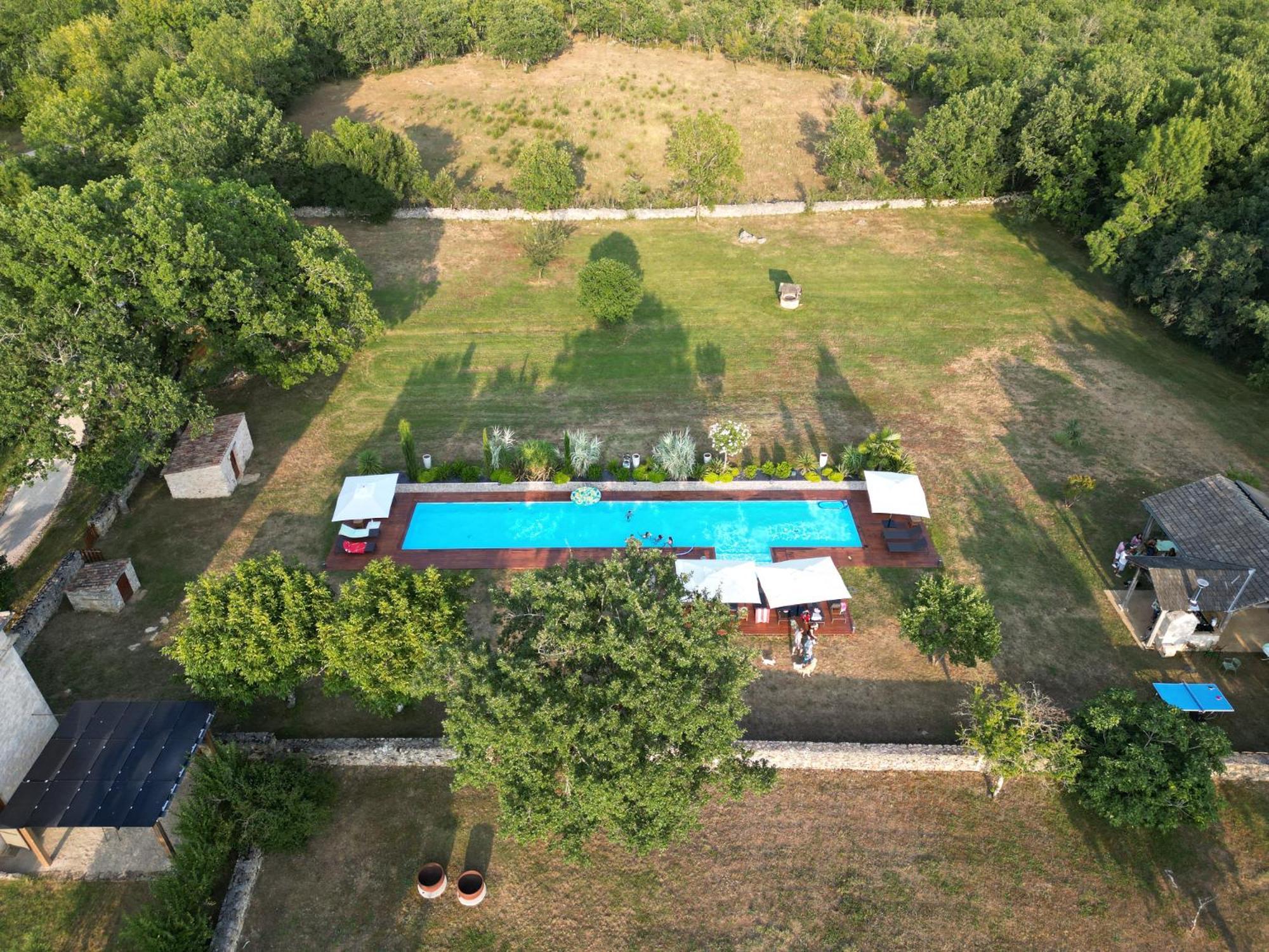Villa Domaine de Fangal à Septfonds Extérieur photo
